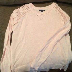 Pink sweater from American Eagle