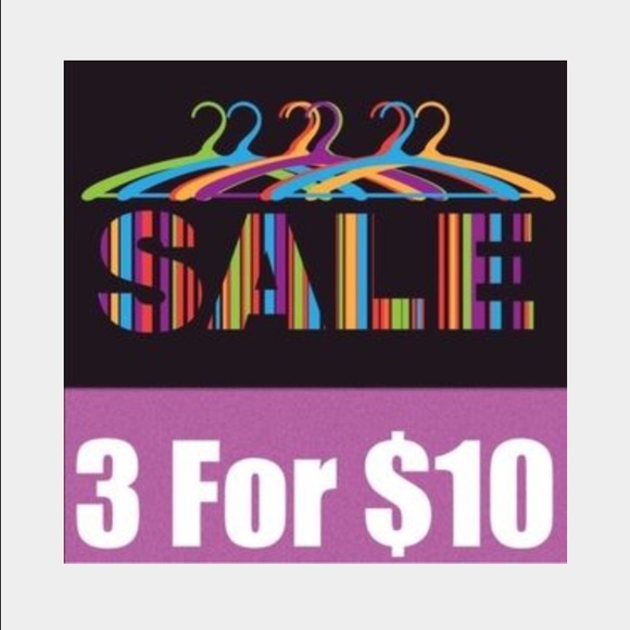 ‼ 3 ITEMS FOR $10 !!