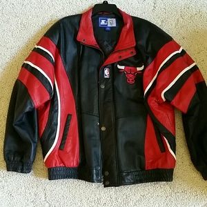 Chicago Bulls Leather Jacket