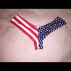 American flag bikini bottoms