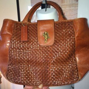 Brown angel bag