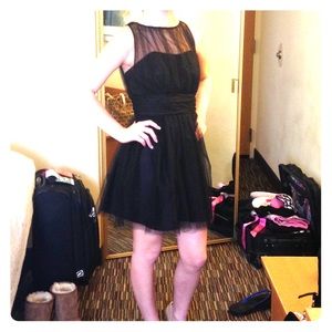 Black formal dress