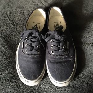 Navy & grey Vans