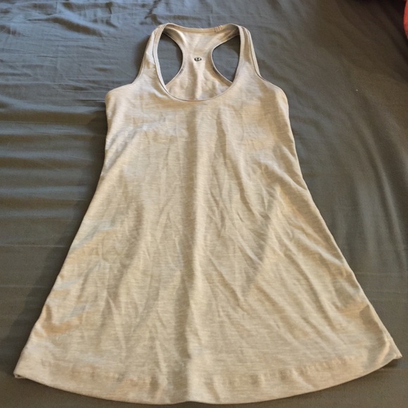 Grey Lululemon Racerback Tank