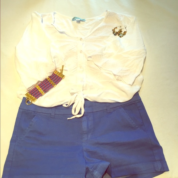 White summer shirt