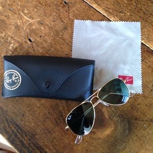 Authentic ray ban aviators