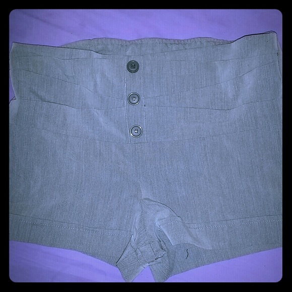 Valia Pants - high waist bodycon shorts