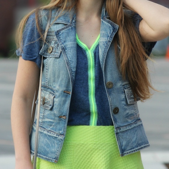 Denim vest