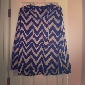 Chevron blouse