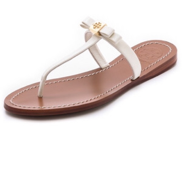White TORY BURCH sandals