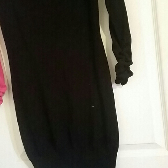 Bodycon pink and black dress - Picture 3 of 4