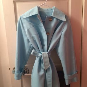 Blue Trench Coat