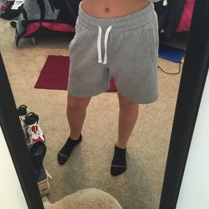 grey H&M shorts