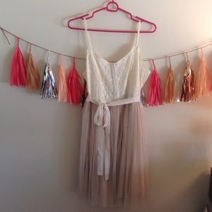 Lace and Tulle American Eagle Dress