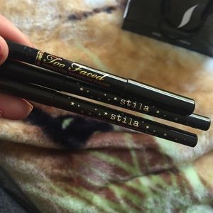 Too faced and stila eyeliners