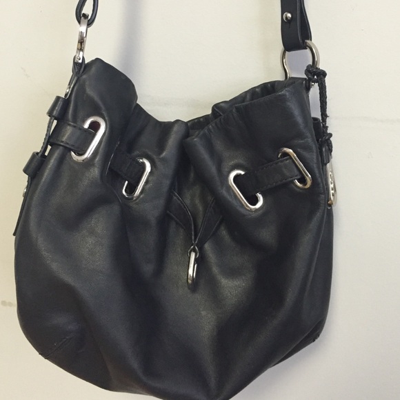 Cole Haan soft leather hobo style bag