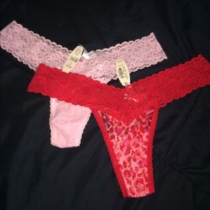 Victoria's Secret lacie thong.