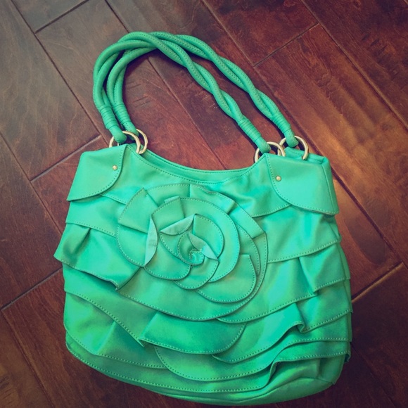 Mint Nine West flower bag