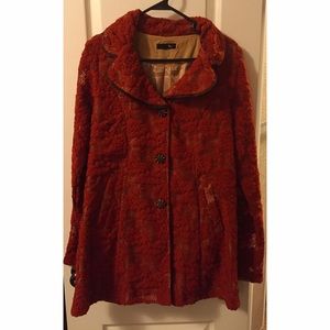 Burnt-orange Peacoat