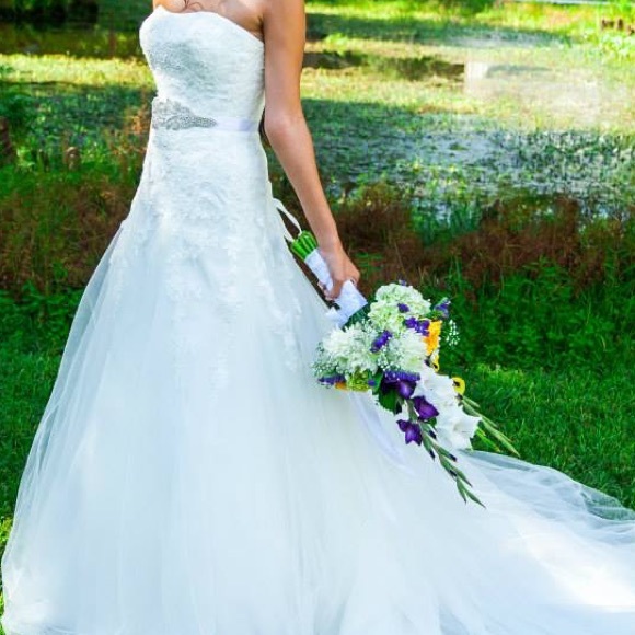 Detailed Beaded & Lace, Wedding Gown