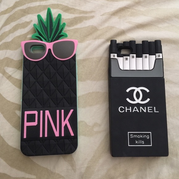 PINK & Chanel Iphone 6 Cases