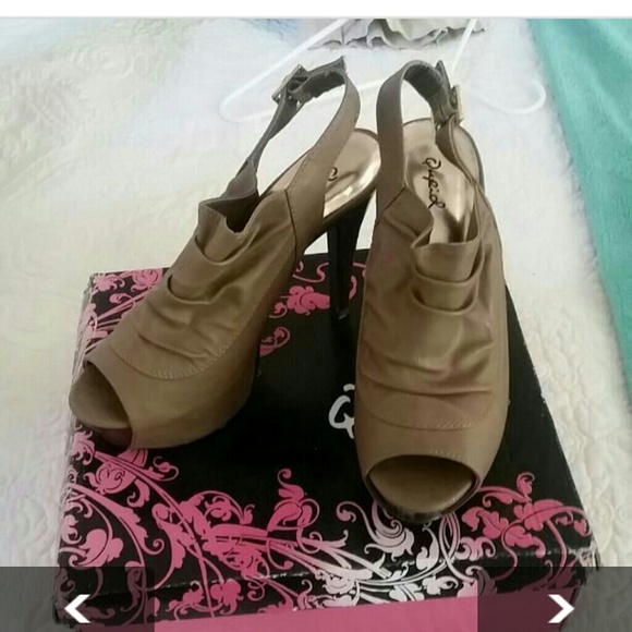 Taupe Tan Heels