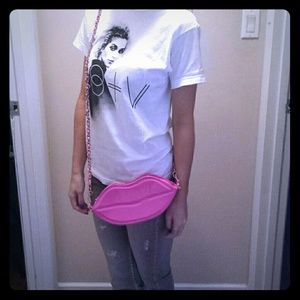 Lips clutch/bag