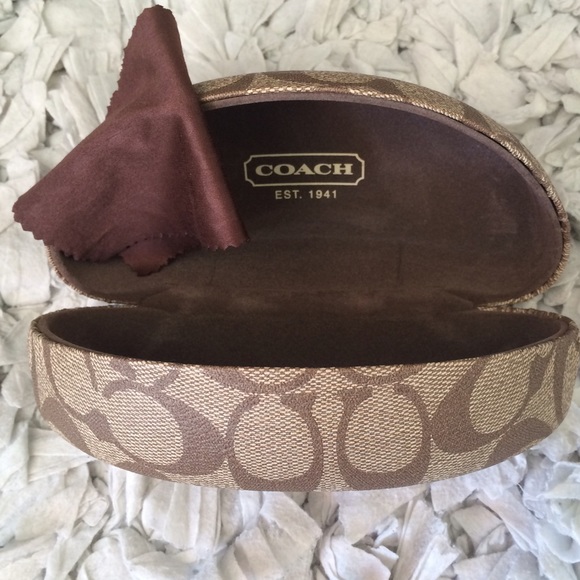 Coach sunglass case