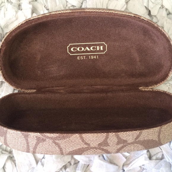 Coach sunglass case