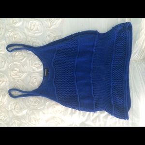 Knitted tank