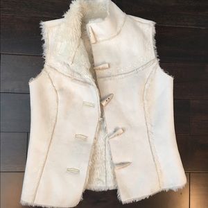 Faux fur vest from Belgium