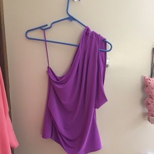 Express NWOT asymmetrical top