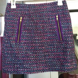 Wool blend j. Crew fun skirt!