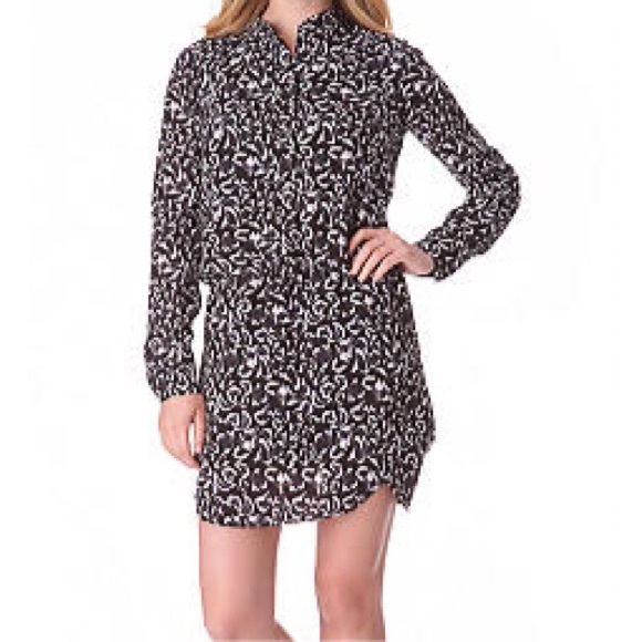 ❌SOLD❌Sam Edelman Samantha Print Shirt Dress