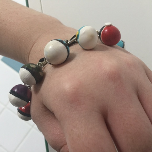 Pokemon pokeball charm bracelet handmade - Picture 4 of 4