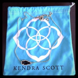 Kendra Scott necklace- Skylie black/gold