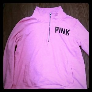Victoria secret PINK half zip up