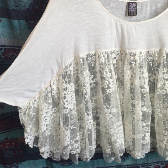 Free People Sheer Lace Top - Picture 4 of 4