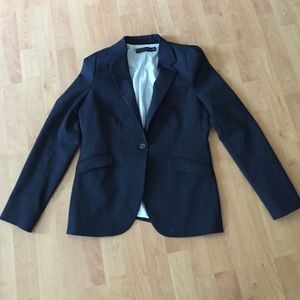 Zara black fitted blazer size m