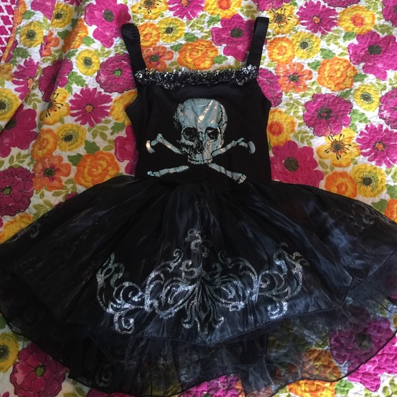 Dresses & Skirts - Skull Tutu Dress Costume Medium