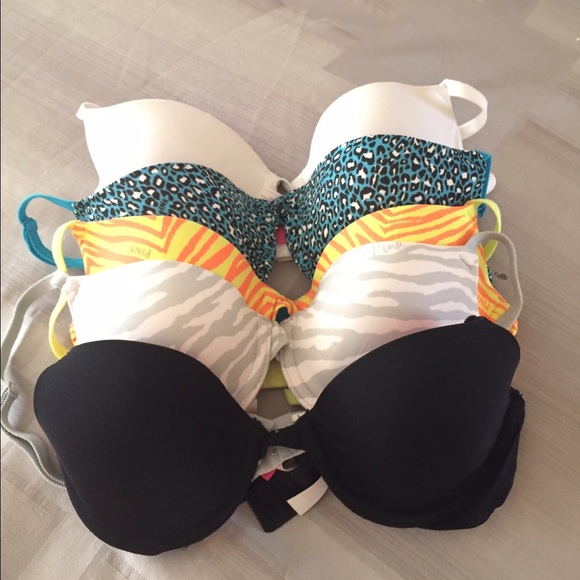 Set of 5 VS bras