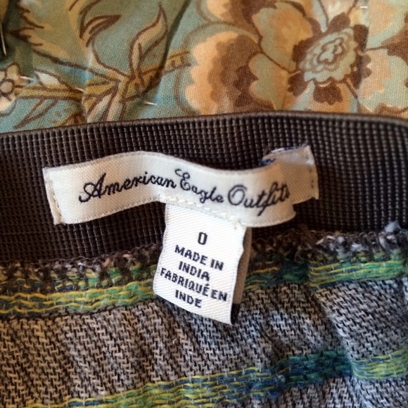 Woven tribal print skirt - Picture 3 of 3