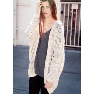 Brandy Melville open knit cardigan