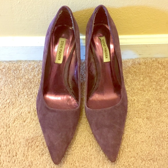 Purple Steve Madden Heels