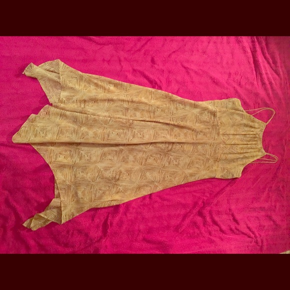 Tribal print flowy dress!