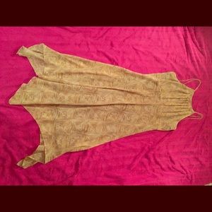 Tribal print flowy dress!