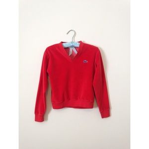 Vintage Lacoste Red Sweater