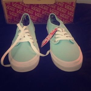 Light blue vans