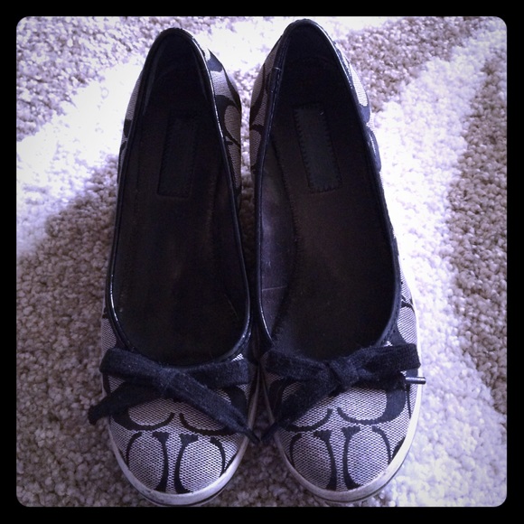 Coach wedges size 5 1/2