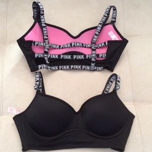 Vs pink caged bra